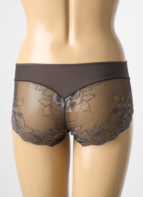 Culotte stretch marron JANIRA femme