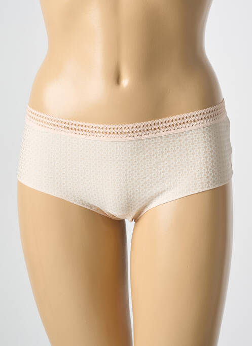 Shorty effet matière satinée rose ANTIGEL femme