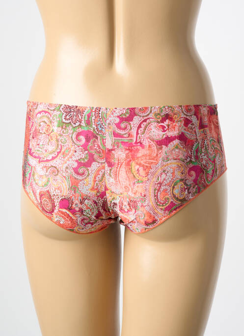 Shorty orange ANTIGEL pour femme