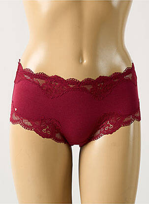 Shorty stretch rouge ANTIGEL femme