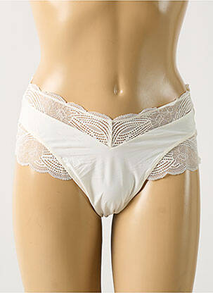 Culotte effet matière satinée beige TRIUMPH femme