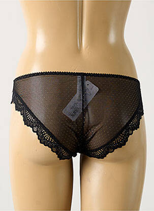 Culotte effet matière satinée noir ANTIGEL femme