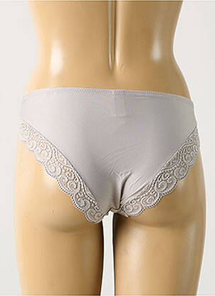 Culotte tissage satiné gris TRIUMPH femme