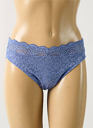 Culotte effet matière satinée bleu TRIUMPH femme