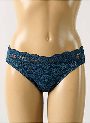 Culotte effet matière satinée bleu TRIUMPH femme