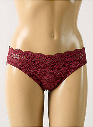 Culotte effet matière satinée rouge TRIUMPH femme