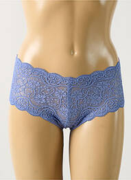 Culotte tissage satiné bleu TRIUMPH femme