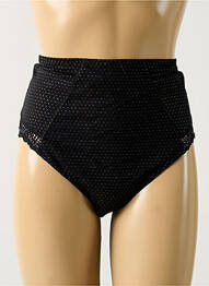 Culotte haute tissage tulle noir ANTIGEL femme