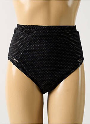 Culotte haute tissage tulle noir ANTIGEL femme
