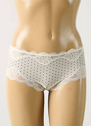 Shorty beige ANTIGEL pour femme