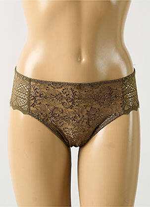 Culotte stretch vert EMPREINTE femme