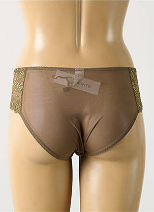 Culotte stretch vert EMPREINTE femme