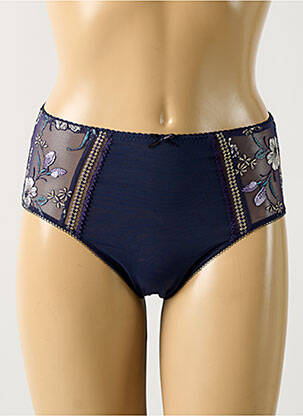 Culotte bleu EMPREINTE pour femme