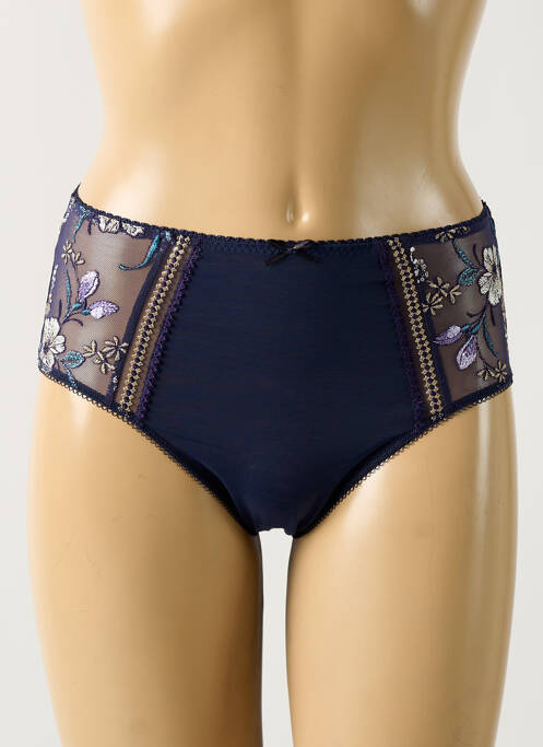 Culotte bleu EMPREINTE pour femme