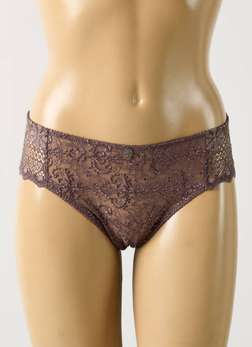 Culotte marron EMPREINTE pour femme