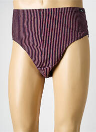 Slip imprimé rayures rouge GÖTZBURG homme
