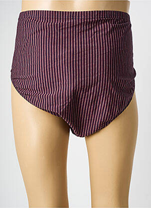 Slip imprimé rayures rouge GÖTZBURG homme