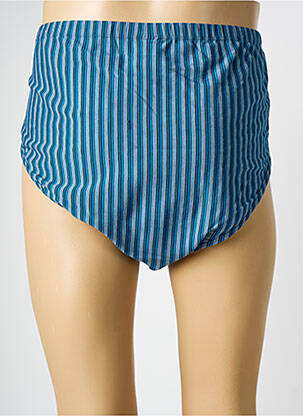 Slip imprimé rayures bleu GÖTZBURG homme