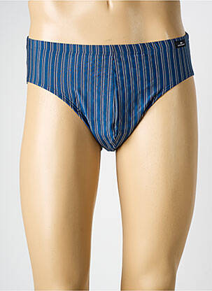 Slip tissage popeline bleu GÖTZBURG homme
