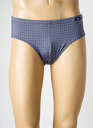 Slip tissage popeline gris GÖTZBURG homme