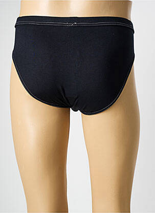 Slip tissage popeline noir CECEBA homme