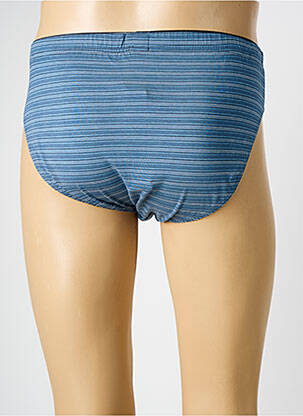 Slip imprimé rayures bleu CECEBA homme