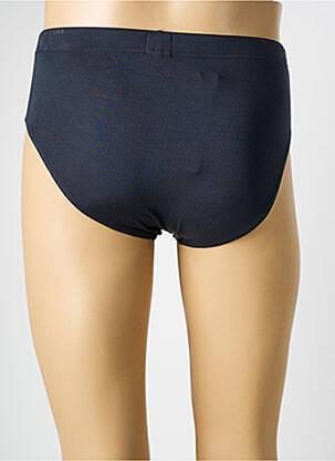 Slip tissage popeline noir CECEBA homme