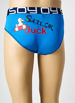 Slip stretch bleu SOY homme