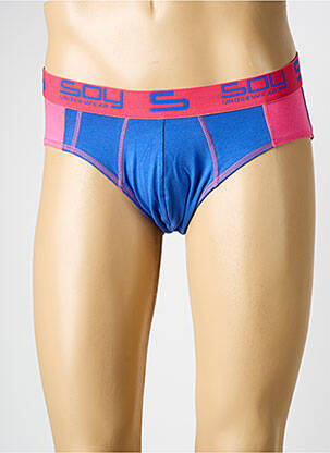 Slip stretch bleu SOY homme