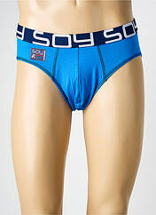 Slip bleu SOY pour homme seconde vue