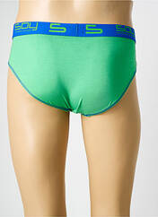 Slip vert SOY pour homme seconde vue