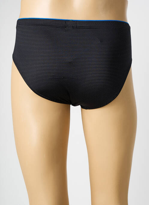 Slip tissage popeline noir GÖTZBURG homme