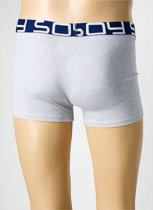 Boxer stretch gris SOY homme