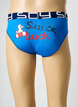 Slip stretch bleu SOY homme