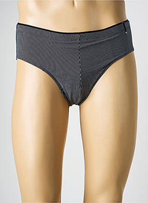 Slip tissage popeline noir GÖTZBURG homme