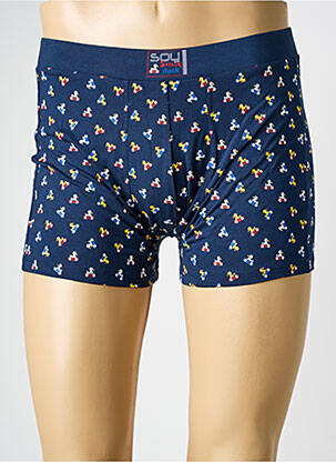 Boxer bleu SOY pour homme