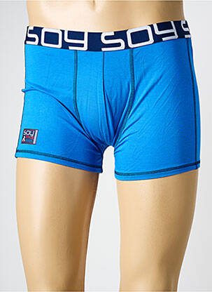 Boxer bleu SOY pour homme