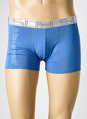 Boxer bleu SOY pour homme