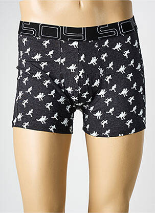 Boxer gris SOY pour homme