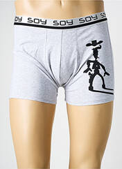 Boxer gris SOY pour homme seconde vue