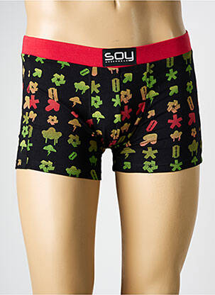 Boxer noir SOY pour homme