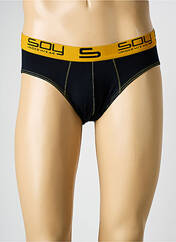 Slip noir SOY pour homme seconde vue