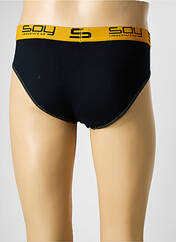Slip noir SOY pour homme seconde vue