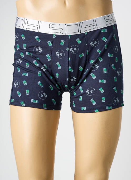Boxer imprimé fantaisie gris SOY homme