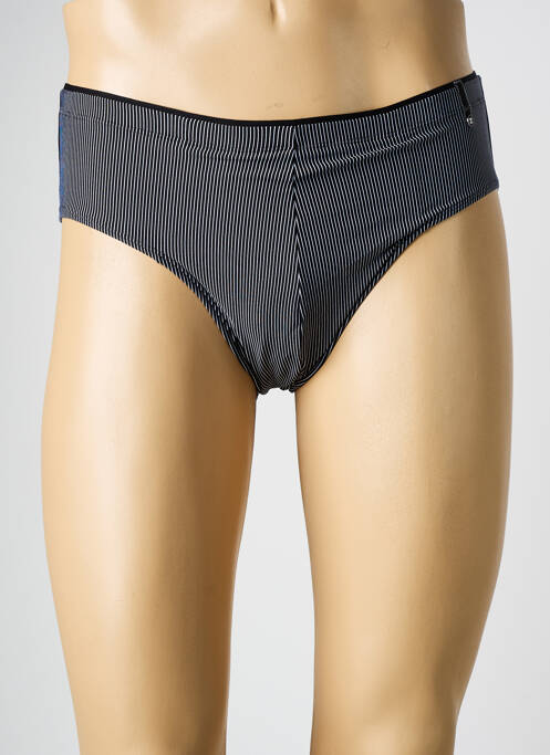 Slip tissage popeline noir GÖTZBURG homme