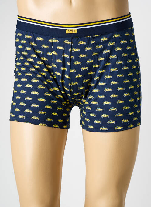 Boxer bleu SOY pour homme