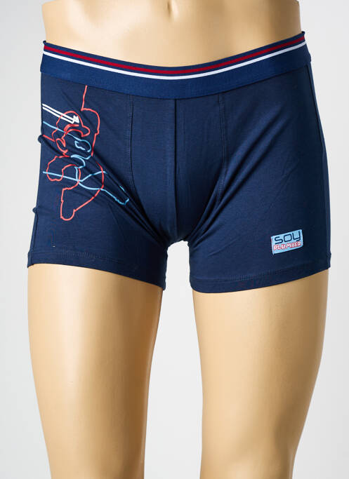 Boxer bleu SOY pour homme