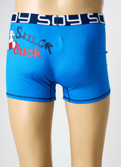 Boxer bleu SOY pour homme