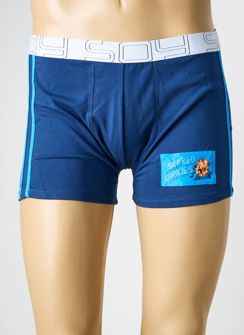 Boxer bleu SOY pour homme