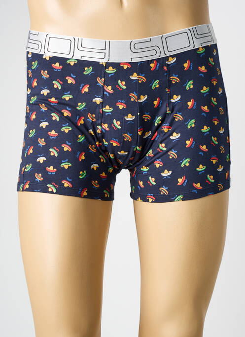 Boxer bleu SOY pour homme
